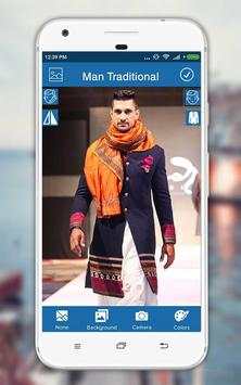 Man Traditional Photo Suit screenshot 7