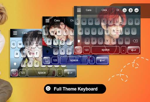 Mark Tuan GOT7 Keyboard Theme screenshot 2