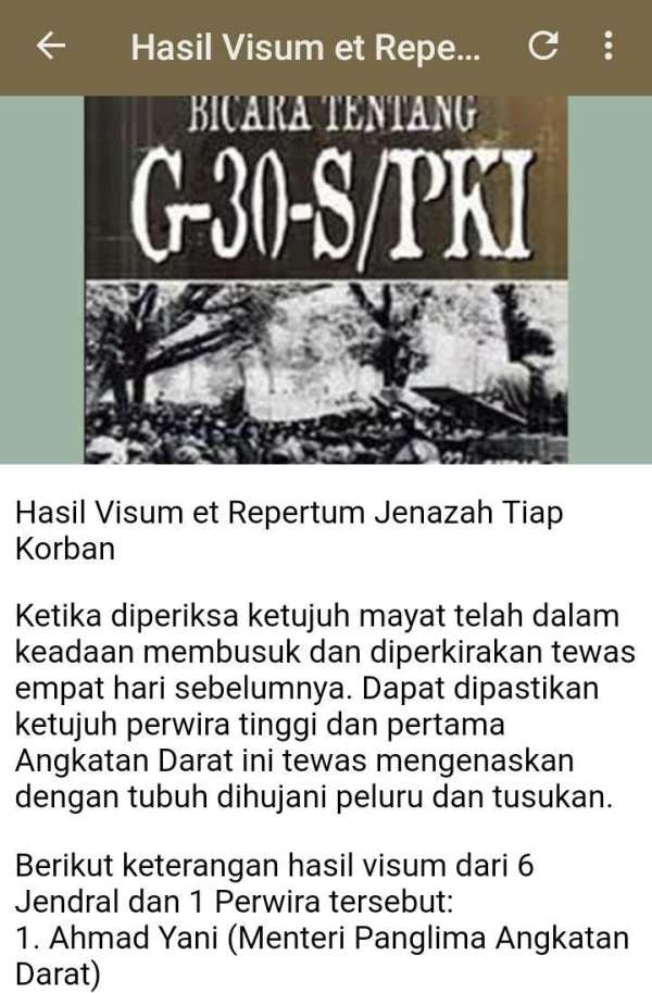 Video Sejarah G30S PKI screenshot 8