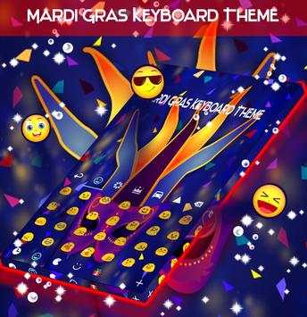 Mardi Gras Keyboard Theme screenshot 2