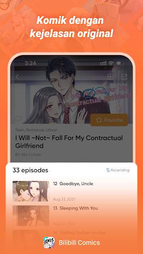 BILIBILI COMICS -Membaca komik screenshot 7