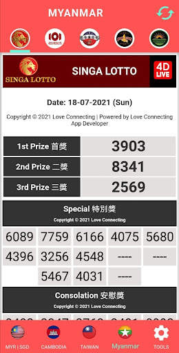 4D Live Results screenshot 4