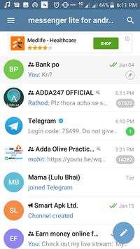 messenger lite for android screenshot 6