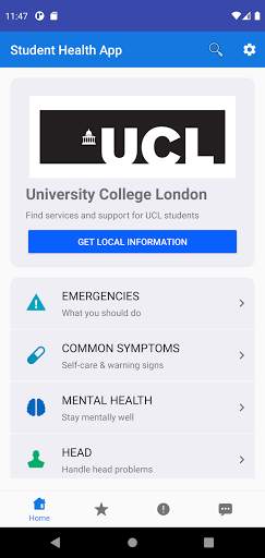 Student Health App screenshot 5