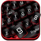 Black Red Keyboard 10001003