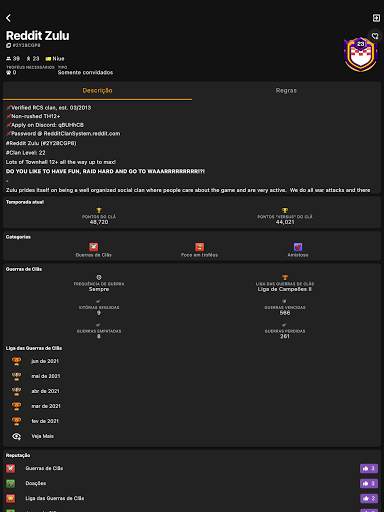 Clash of Stats para Clash of Clans screenshot 9