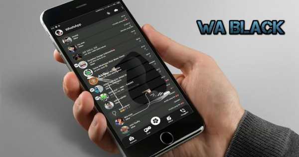 GB WA Mod Black Tema Terbaru screenshot 3