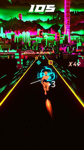 The Weeknd - Blinding Lights Dash Magic Blade скриншот 1