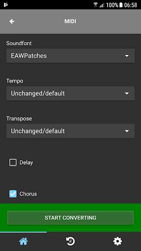 MIDI Converter 3 تصوير الشاشة