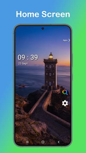 AB Launcher - Minimal Clean UI screenshot 1