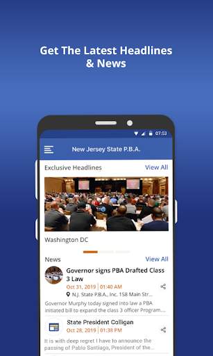 New Jersey State PBA screenshot 3