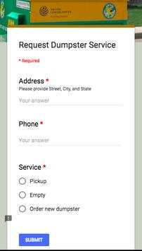 Thrifty Dumpster Connect screenshot 1