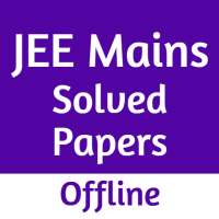 JEE Mains Solved Papers Offline logo