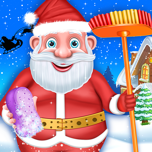 Santa's Christmas Little Helper - Cleaning Game icon
