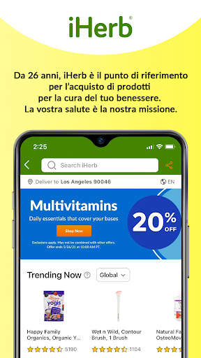 iHerb screenshot 1