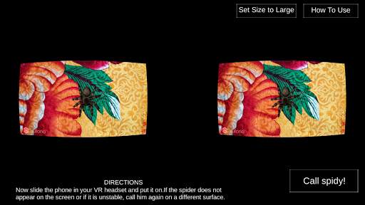Spider Phobia Therapy-VR and AR (google cardboard) screenshot 2