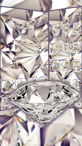 Glass, Diamond Themes, Live Wallpaper screenshot 2
