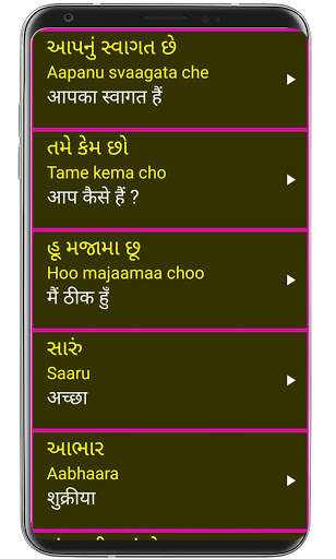 Learn Gujarati From Hindi screenshot 8