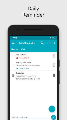 Daily Reminder To Do Task List screenshot 1