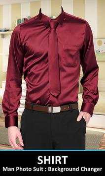Men Shirt Suit Photo Editor screenshot 1