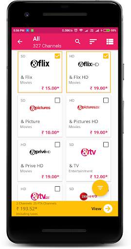 TRAI Channel Price List for DTH and Cable स्क्रीनशॉट 3