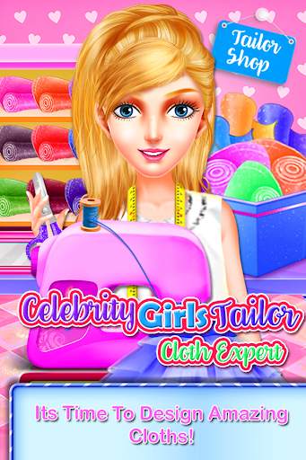 Celebrity Girls Tailor - Cloth Expert Game screenshot 1