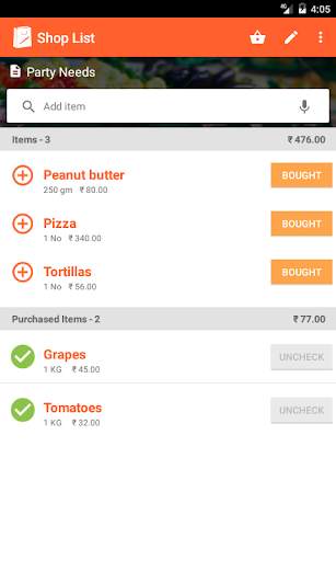 Shop List - Go Smart Shopping screenshot 1