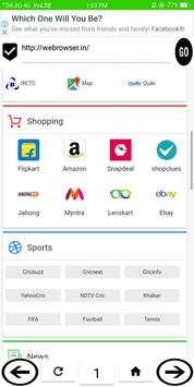 King web Browser screenshot 2