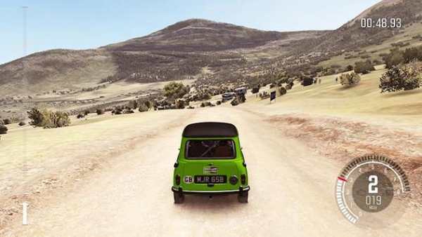 Mr Bean games - hill climb race screenshot 1