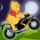 Winie Bike Race The Pooh icon