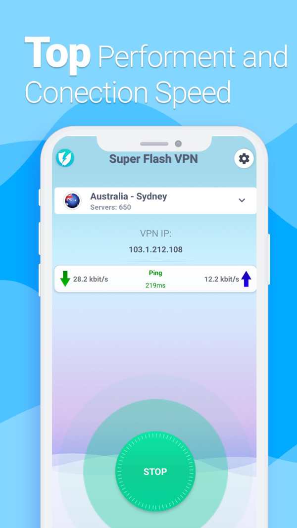 Super Flash VPN : Free & Fast screenshot 6