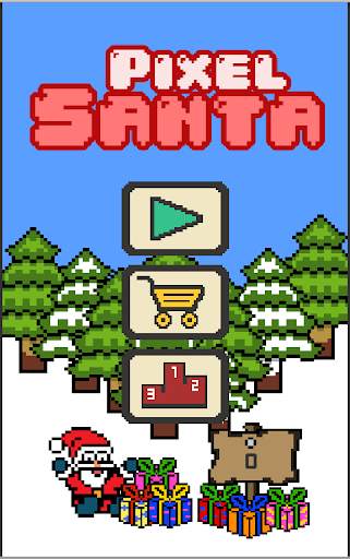 Santa Pixel Christmas games screenshot 8