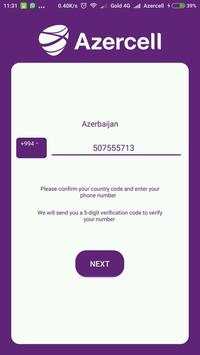 Azercell Messenger screenshot 1