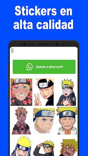 Stickers de Naruto en Whatsapp - Dattebayo screenshot 3