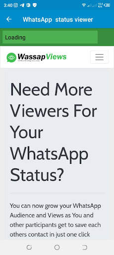 Whatsapp Status Viewer screenshot 1