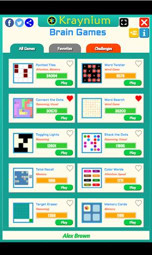 Kraynium Brain Games screenshot 1