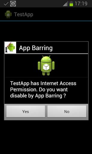App Barring screenshot 3