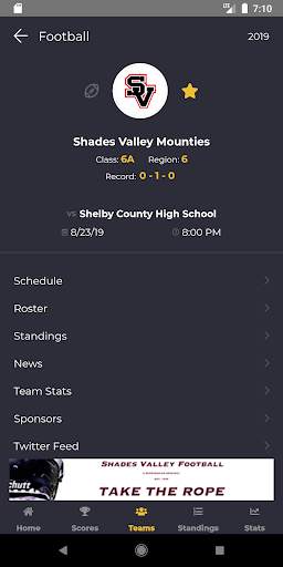 Pure Game Sports Network screenshot 1