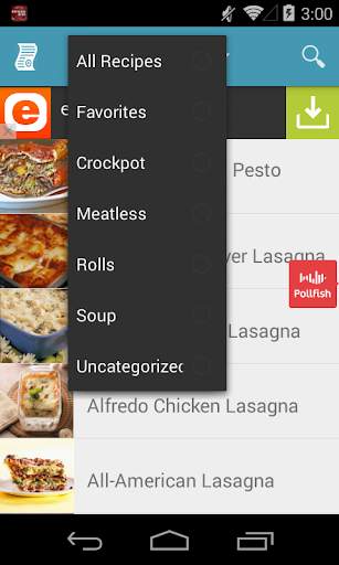 Lasagna Recipes Free screenshot 1