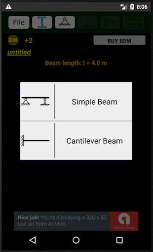 Bending Moment Diagram скриншот 4