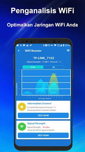 Pengelola WiFi - Tes Kecepatan screenshot 4