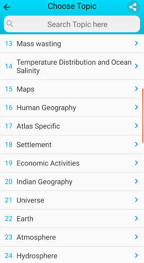 Geography MCQs screenshot 3