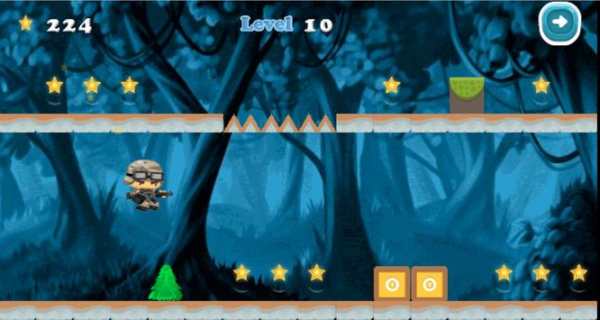 Mini Solder Jungle Adventure स्क्रीनशॉट 4