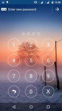 Winter App Lock Theme screenshot 3