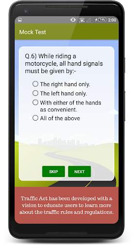Traffic Act - Learn & Take Driving Licence Tests screenshot 3