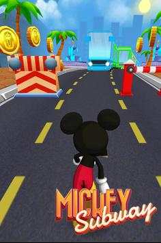 Subway Mickey Bus Epic screenshot 1
