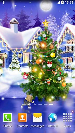 Christmas Rink Live Wallpaper screenshot 2