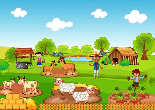 My Farm Life Mini Toy House-Kids Farming & Animals स्क्रीनशॉट 2