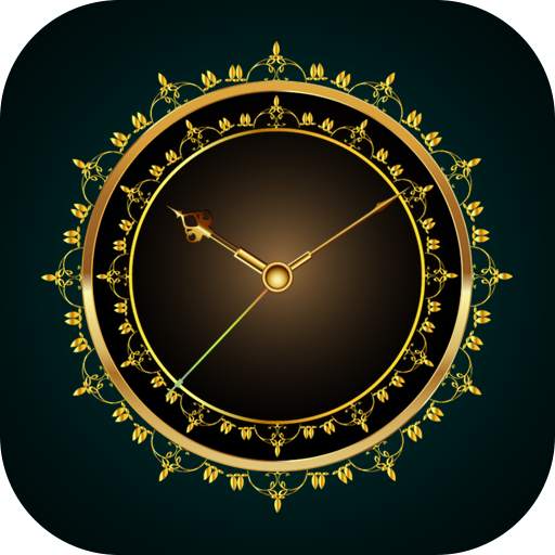 Golden Clock Live Wallpaper 1.5
