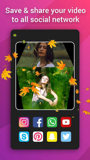 Nature Effect Particle.ly Video Status Maker screenshot 3